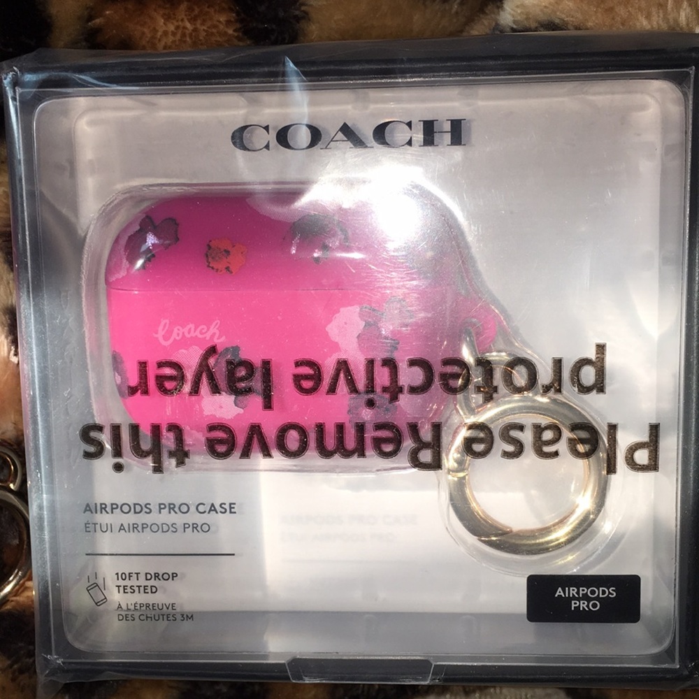 Coach Apple air pods Pro case